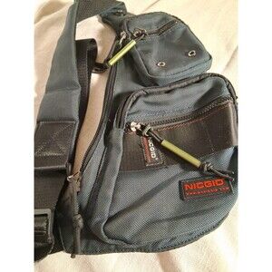 Nicgid performance Sling Bag Chest Shoulder Backpack Crossbody Bag Dark Gray